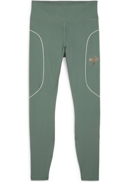 Kadın Eucalyptus Puma W First Mile 7/8 Tight Yeşil Kadın Tayt