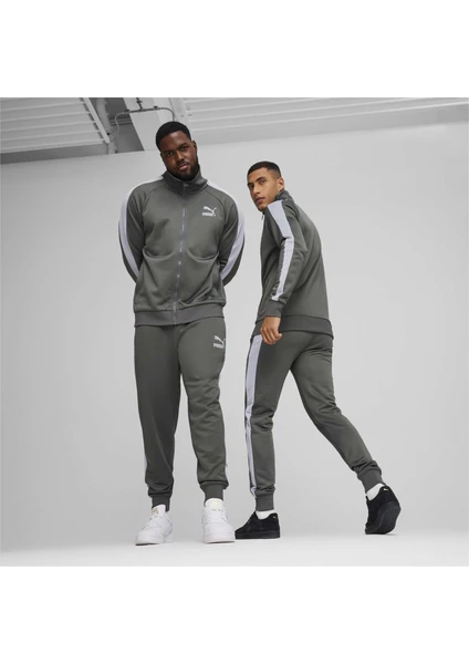 Erkek Mineral Gray Puma T7 Iconıc Track Pants (S) Pt Gri Erkek Eşofman Altı