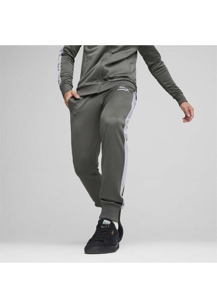 Erkek Mineral Gray Puma T7 Iconıc Track Pants (S) Pt Gri Erkek Eşofman Altı