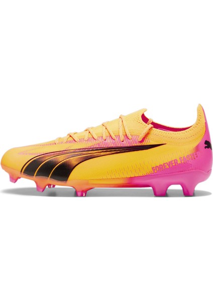 Erkek Sun Stream-Puma Black-Sunset Glow Puma Ultra Ultımate Fg/ag Turuncu Erkek Krampon