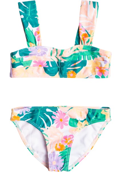 Paradisiac Island Bralette Çocuk Bikini Takımı