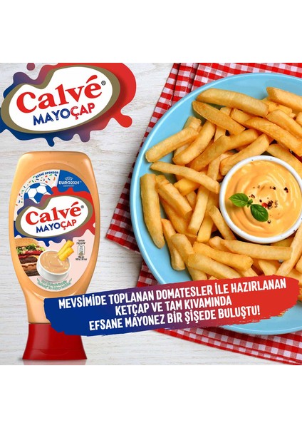 Sos Mayoçap Ketçap Ile Mayonezin Birleşimi 405G + Trüflü Mayonez 235G + Ranch Sos 245G