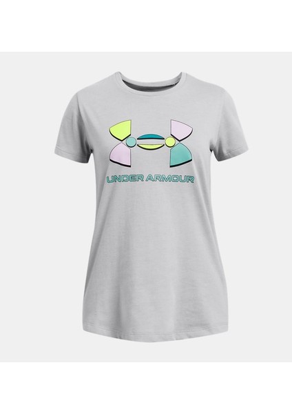 Kız Çocuk Ua Colorblock Bl Kısa Kollu 1382979-011