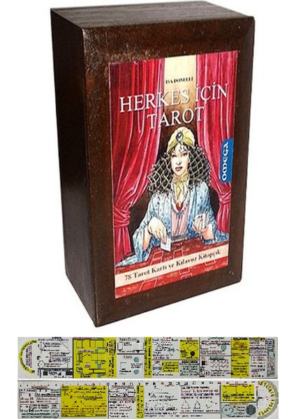 Herkes İçin Tarot Ahşap Kutulu Set - Matematik Öğreten Cetvel