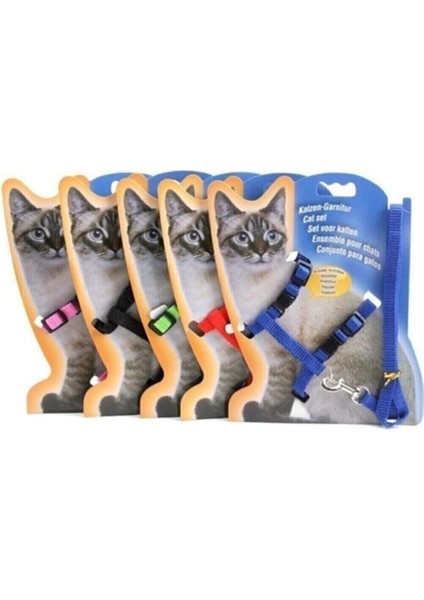 Kedi Tasması Kedi Göğüs Bel Ayarlanabilir Dayanıklı Sağlam Tasma modelleri
