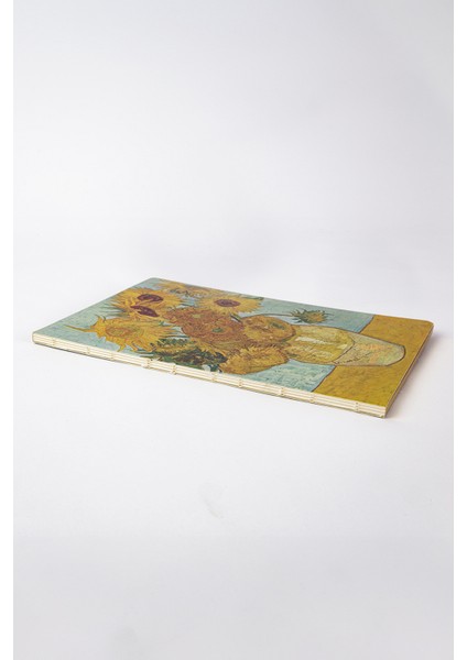 Vintage Serisi 5 - Van Gogh - Vase With Twelve Sunflowers, 1888 - Çizgisiz - 96 Sayfa - 14,8X21CM