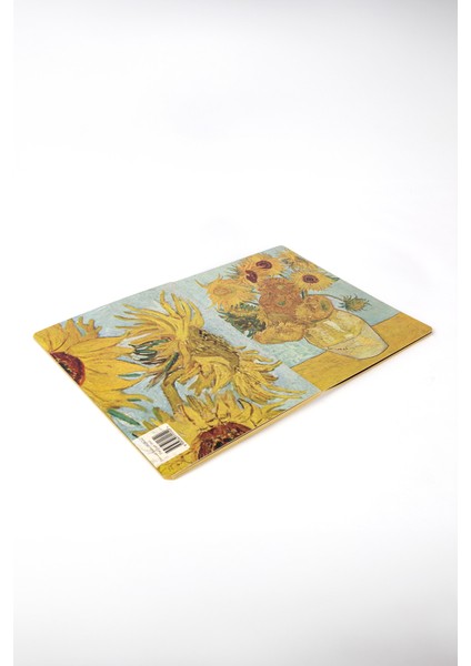Vintage Serisi 5 - Van Gogh - Vase With Twelve Sunflowers, 1888 - Çizgisiz - 96 Sayfa - 14,8X21CM