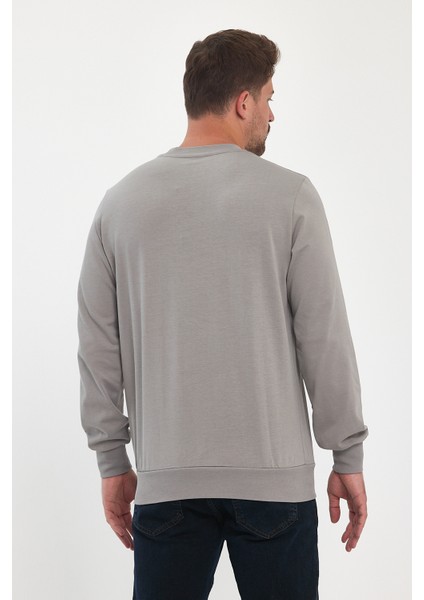 Erkek Bisiklet Yaka Uzun Kol Sweat T-Shirt 002906 fırsatları