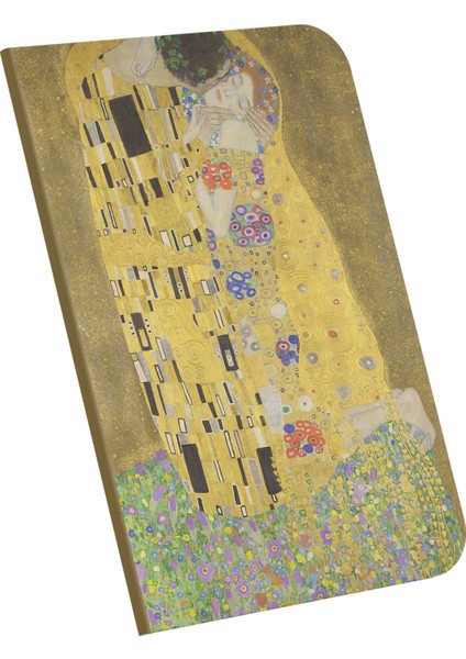 A4 Defter 7 Gustav Klimt The Kiss, 190708 Çizgisiz 64 Sayfa 21X29,7 cm