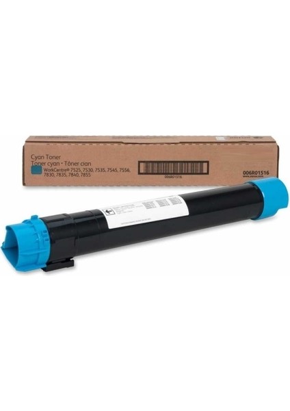 Tonersepeti Xerox Workcentre 7525-006R01520 Mavi Muadil Fotokopi Toner