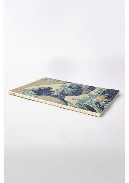 Vintage Serisi 3 - Hokusai - The Great Wave Off Kanagawa, 1829-32 - Çizgisiz - 96 Sayfa - 14,8X21CM modelleri
