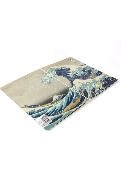 Vintage Serisi 3 - Hokusai - The Great Wave Off Kanagawa, 1829-32 - Çizgisiz - 96 Sayfa - 14,8X21CM