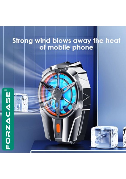 FC517 5000 Rpm Kablosuz Cep Telefonu Isı Önleyici Soğutucu Fan Cooler