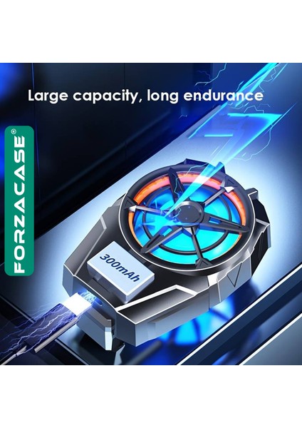 FC517 5000 Rpm Kablosuz Cep Telefonu Isı Önleyici Soğutucu Fan Cooler