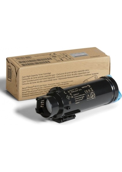Tonersepeti Xerox Phaser 6510-106R03485 Mavi Muadil Toner Y.k