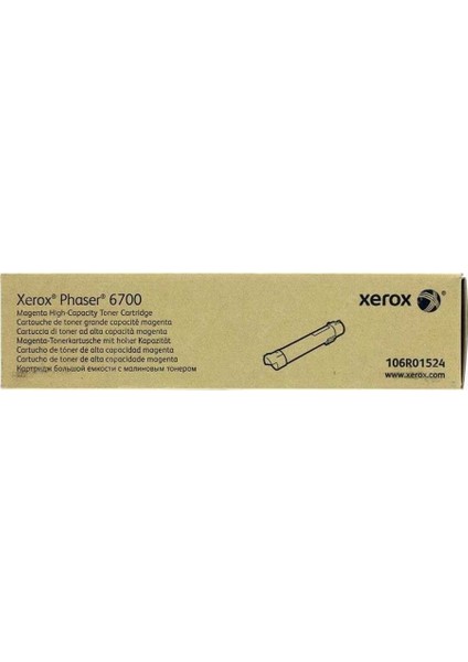 Tonersepeti Xerox Phaser 6700 Muadil Kırmızı Toner