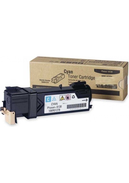 Tonersepeti Xerox Phaser 6130-106R01282 Mavi Muadil Toner