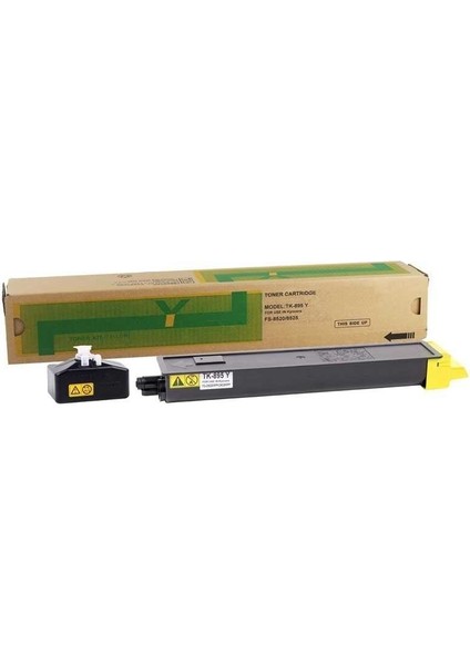 Tonersepeti Kyocera Mita TK-895 Sarı Muadil Toner
