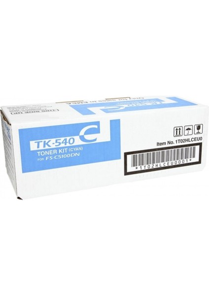 Tonersepeti Kyocera Mita TK-540 Mavi Muadil Toner