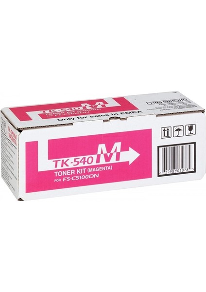 Tonersepeti Kyocera Mita TK-540 Kırmızı Muadil Toner