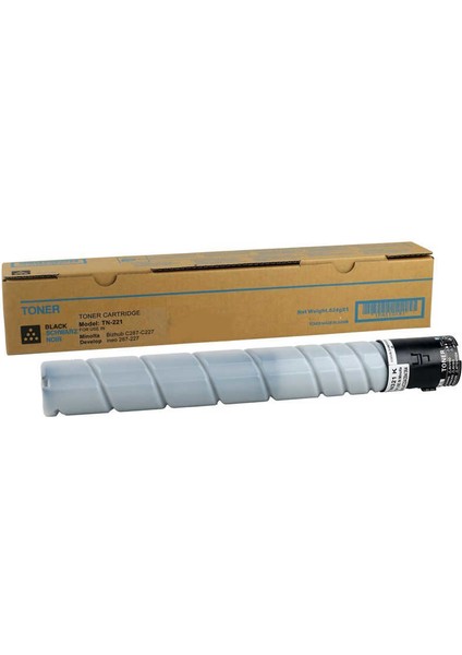 Tonersepeti Konica Minolta TN-221 Siyah Muadil Fotokopi Toner