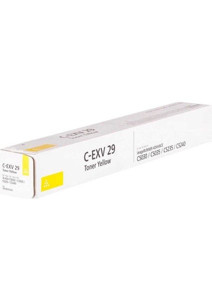 Tonersepeti Canon C-Exv-29 Sarı Muadil Fotokopi Toner