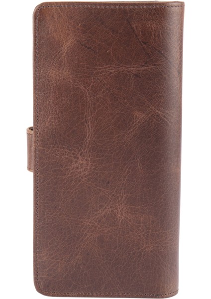 Deri Patlı Portföy Crazy Unısex Cüzdan Kahve BC490-02 fiyatları