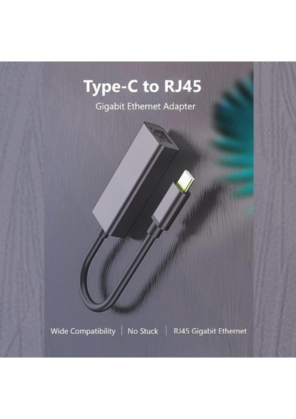 Alfalink AL-C70 Type-C To 3.0 Gigabit Ethernet Adaptör