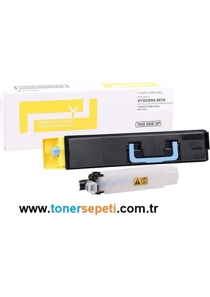 Tonersepeti Kyocera Mita TK-865 Sarı Muadil Fotokopi Toner