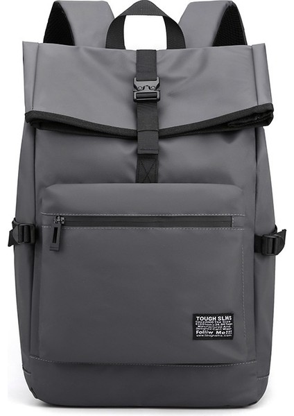 Yeni Basit Sırt Çantası Erkek Rahat Seyahat Çantası Bilgisayar Sırt Çantası Hafif Okul Çantası (Yurt Dışından)