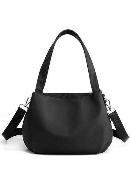 2024 Yeni Moda Naylon Bez Çanta Trendy Omuz Crossbody Çanta Hafif Çok Yönlü Rahat Çanta Küçük Taze Çanta (Yurt Dışından)