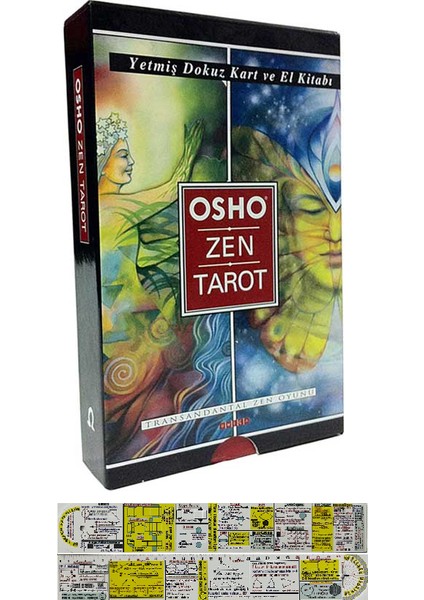 Osho Zen Tarot Yetmiş Dokuz Kart ve El Kitabı Seti - Matematik Öğreten Cetvel