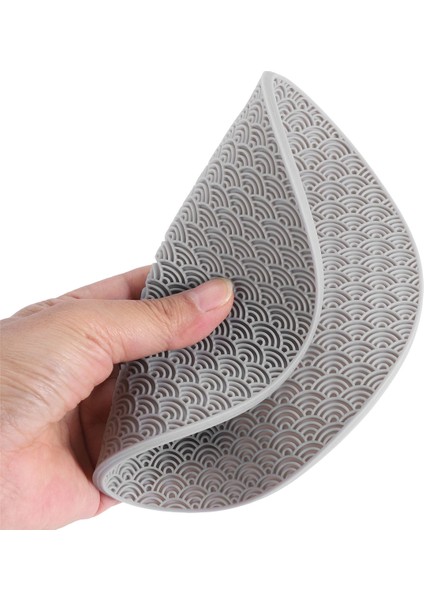 Hollandalı Fırın Ekmek Pişirme Için Potholder ile Silikon Pişirme Mat Uzun Saplı 8.3 Inç Yeniden Kullanılabilir A Yapışmaz Pişirme Mat (Yurt Dışından)