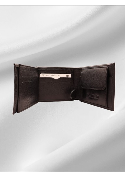 Deri Minimalist Kartlık Siyah Süper Slim Cüzdan CSR3010611