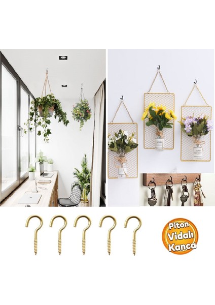 Piton Kanca Açık Uçlu Vida 20X80 cm ( 10 Adet ) modelleri