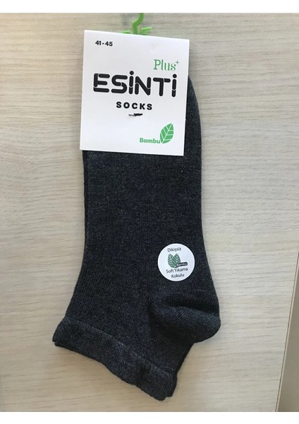%85 Bambu Dikişsiz Üçlü Paket Unısex Spor Ayakkabı Çorabı
