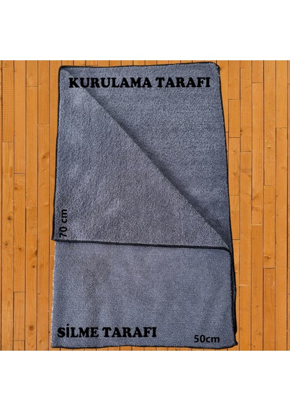 Ang Temizlik Mikrofiber Kurulama Yıkama Havlusu 50X70CM Araba Logolu Bez 400GSM