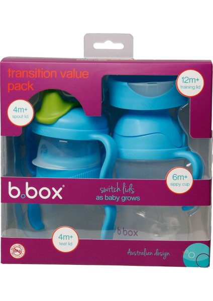 4-In-1 Alıştırma Bardakları Beslenme Geçiş Seti, Avantaj Paketi, Pembe, 4 Parça, 240 ML,12AY+