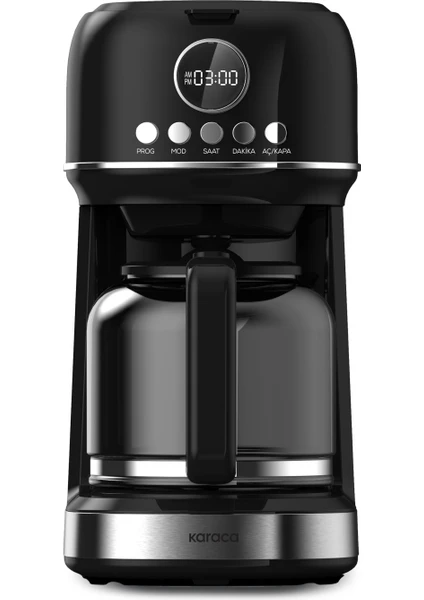 Multibrew Retro Filtre Kahve Makinesi Black