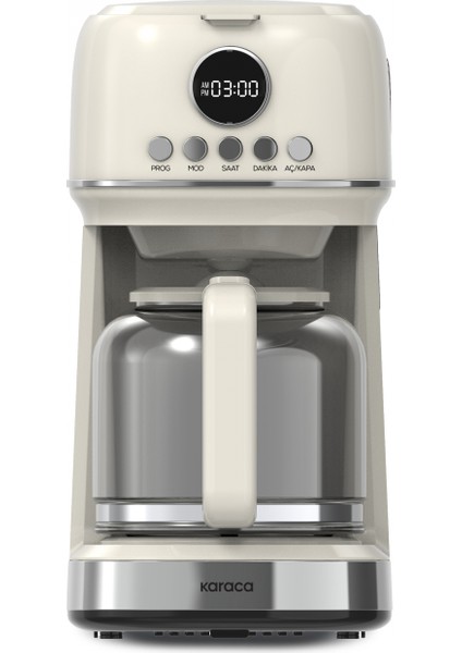 Multibrew Retro Filtre Kahve Makinesi Cream