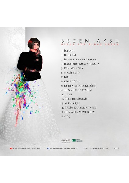 Sezen Aksu: Biraz Pop Biraz Sezen (Kırmızı Plak) / 2 Lp