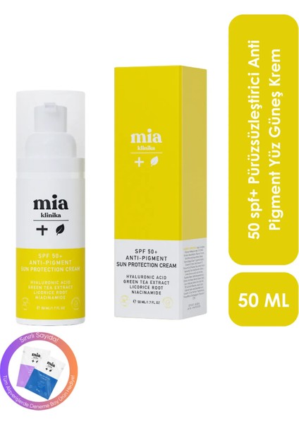 Leke Karşıtı Anti-Pigment Yüz Güneş Kremi