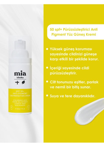 Leke Karşıtı Anti-Pigment Yüz Güneş Kremi fiyatları
