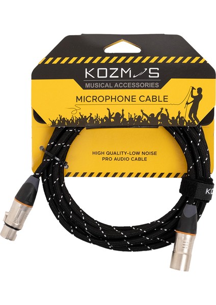 KCL-024-3M XLR-XLR Mikrofon Kablosu