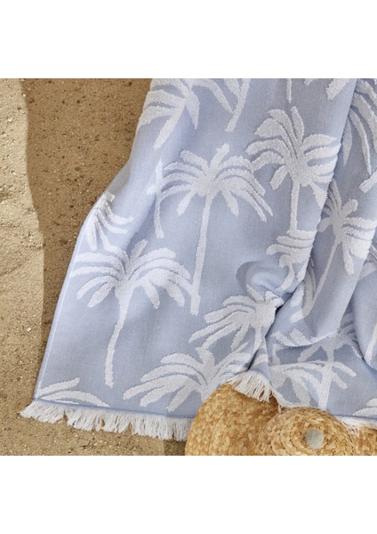 Palm Plaj Havlusu Indigo