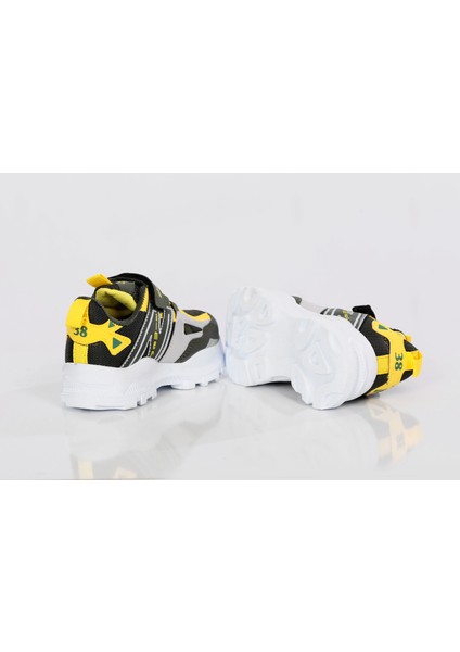 Kids Erkek Çocuk Rahat Taban Renkli Çırtlı Kolay Giyilir Günlük Yürüyüş ve Spor Ayakkabısı ALM600-E-VF modelleri