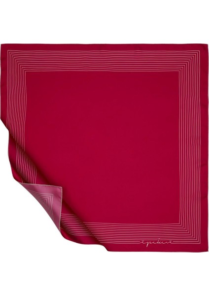 Ipekevi Twill Ipek Eşarp - Prive - Fuşya