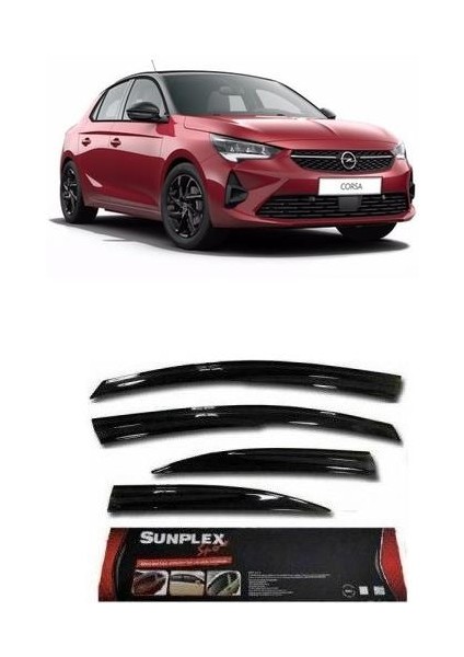 Cam Rüzgarlığı Opel Corsa F Ön Arka 2019-2024 Sport Style Sunpleks SP-S-153