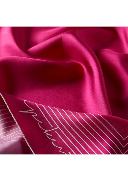 Ipekevi Twill Ipek Eşarp - Prive - Fuşya