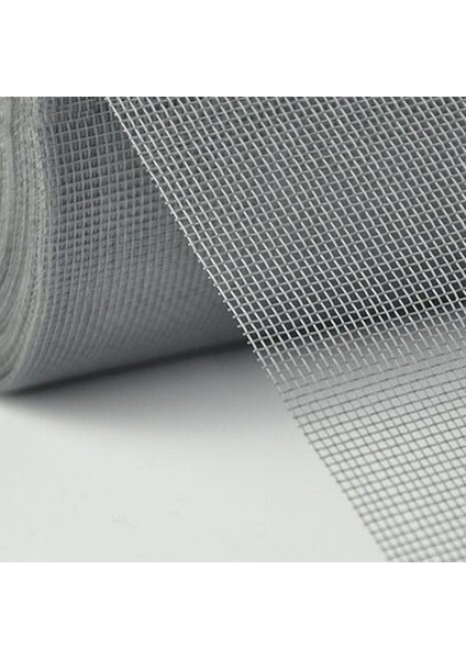 Fiberglass 140X500 cm Ebatlarında Menteşeli Sineklik Tülü Gri Renk